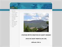 Tablet Screenshot of meteo-bernard.fr